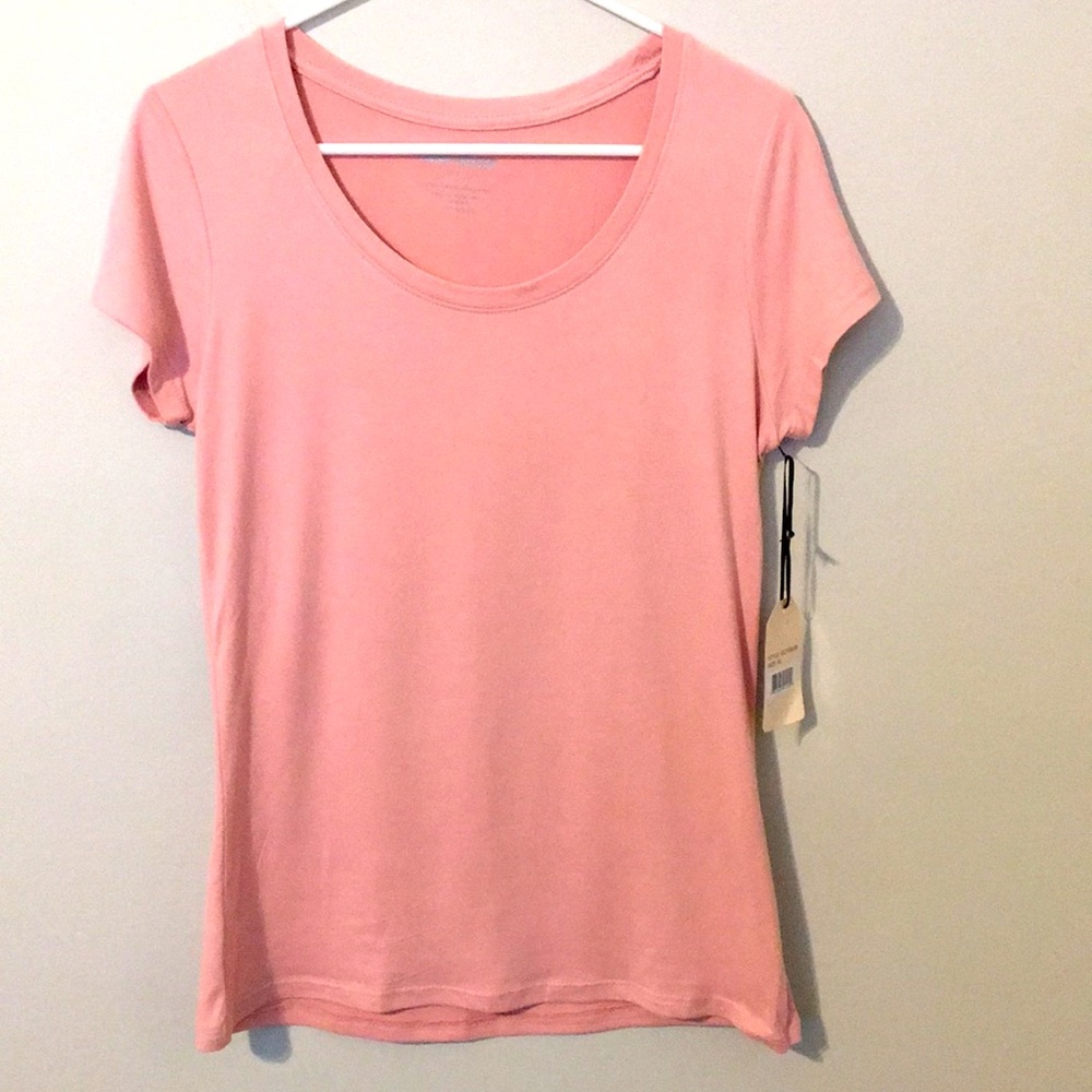 Super soft short sleeve crew neck tee
